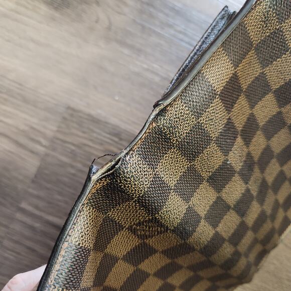 Authentic Louis Vuitton Vintage Long Wallet In Damier Ebene Luxury Designer - Picture 13 of 16